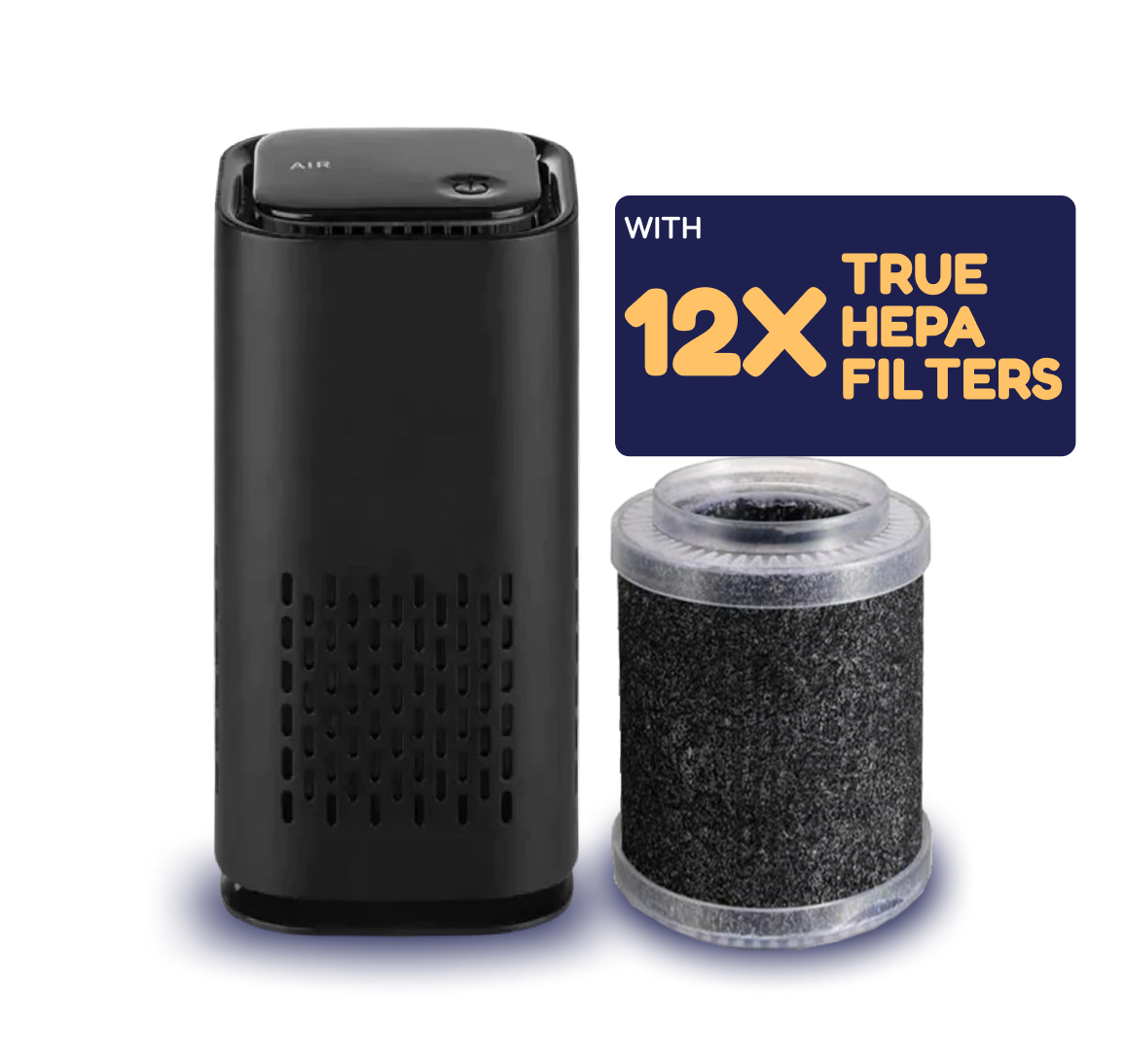 Pet Air Purifier + 12 HEPA Filters